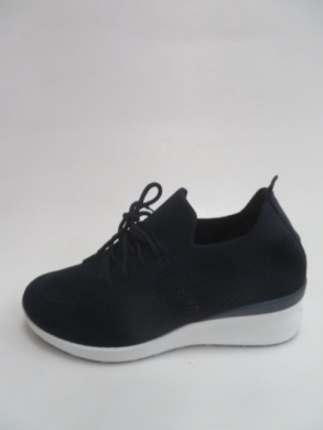 Buty sportowe damskie na koturnie (36-41) AB09 NAVY