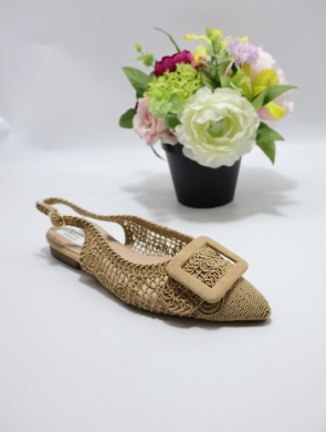 Sandały damskie na płaskim (36-41) MO-12 KHAKI