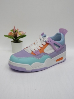 Buty sportowe damskie na płaskim (36-41) LA220 PURPLE