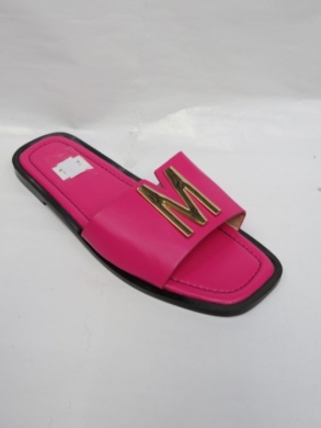 Klapki damskie na płaskim (36-41) HM5007 FUCHSIA