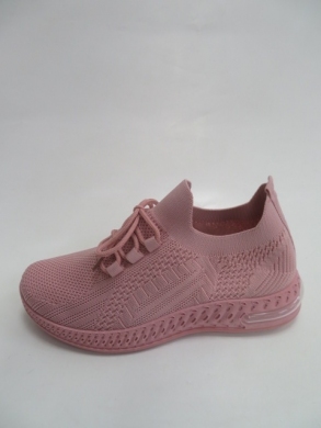 Buty sportowe damskie na płaskim (37-42) N1521 PINK