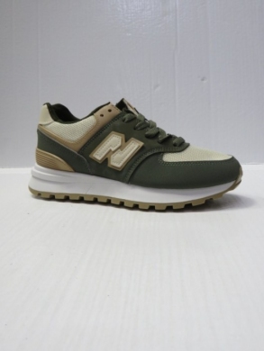 Buty sportowe damskie na płaskim (36-41) LY085 GREEN