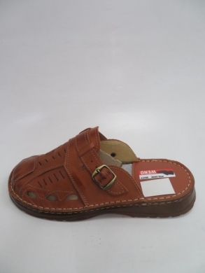 Klapki Męskie Skózrane (40-46) 021 BROWN