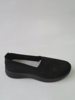 Tenisówki damskie na płaskim (36-41) YC-3 BLACK