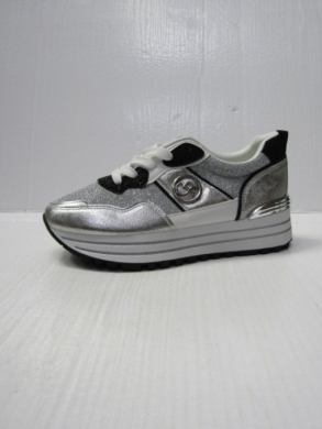 Buty sportowe damskie na płaskim (36-41) FF-59 SILVER