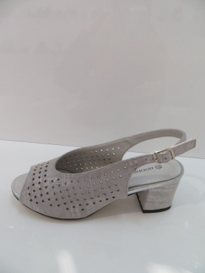 Sandały damskie na obcasie (36-41) GD-FL1333 GREY