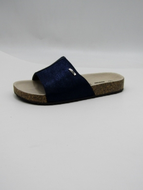 Klapki damskie na płaskim (36-41) 0509S NAVY