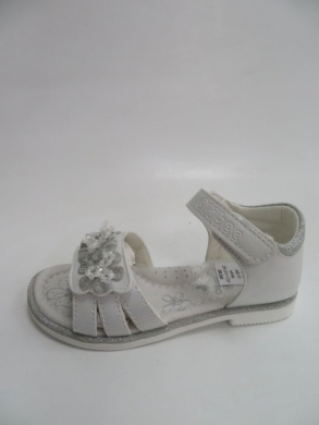 Sandały dziewczęce (26-31) AB51 WHITE