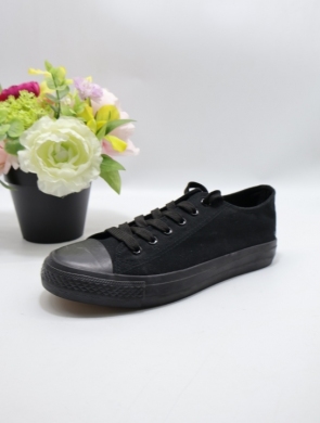 Trampki damskie na płaskim (36-41) VL-01 ALLBLACK