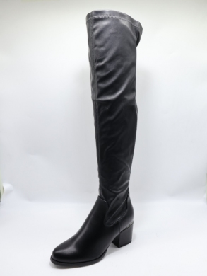 Kozaki damskie na obcasie (36-41) T2325-1 BL