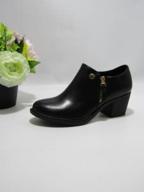Botki damskie na obcasie (36-41) AGF-JX-38 BLACK