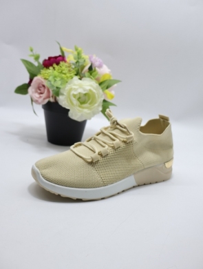 Buty sportowe damskie na płaskim (36-41) TA-217 BEIGE
