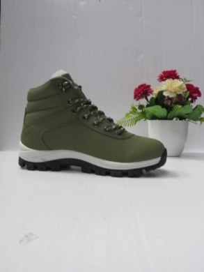 Trapery damskie ocieplane (36-41) 7WA916T OLIVE