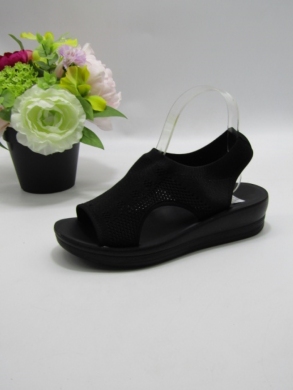 Sandały damskie na płaskim (36-41) 835 BLACK