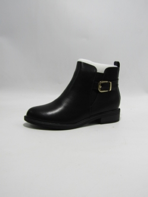 Botki damskie na płaskim (36-41) D7-5 BLACK