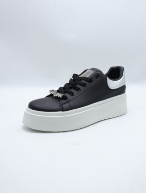 Buty sportowe damskie (36-41) 680 BL/SILVER