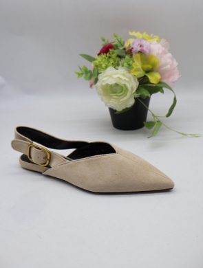 Sandały damskie na płaskim (36-41) T-1 BEIGE