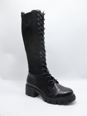Kozaki damskie na obcasie (36-41) 888-10 BL