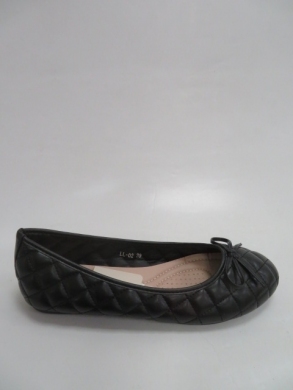 Baleriny Damskie na płaskim (36-41) FLL-02 BLACK