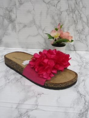 Klapki damskie na płaskim (36-41) LS049 FUCHSIA