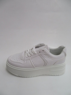 Buty sportowe damskie na płaskim (36-41) 1024 ALL WHITE