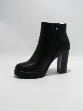 Botki damskie ocieplane na obcasie (36-41) AXHX-75 BLACK