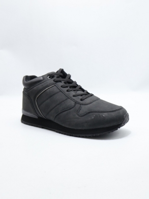 Botki męskie ocieplane (41-46) T2315 BLACK