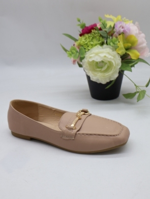 Mokasyny damskie na płaskim (36-41) LS5380 KHAKI