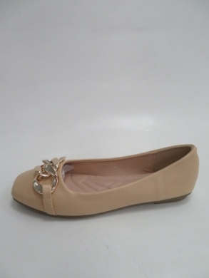 Baleriny damskie na płaskim (36-41) DS9-1 BEIGE