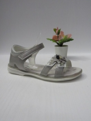 Sandały dziewczęce (31-36) D967 SILVER