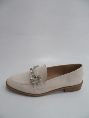 Mokasyny damskie na płaskim (36-41) T536 BEIGE