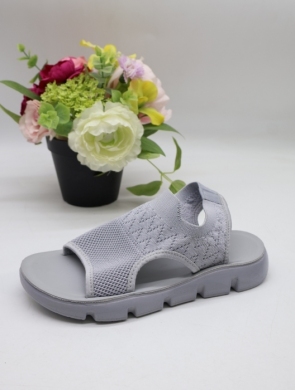 Sandały damskie na płaskim (36-41) 01081-4 GREY