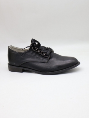Półbuty młodzieżowe (36-41) ZN37 BLACK