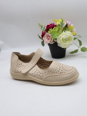 Półbuty damskie na płaskim (39-43) DX8115 BEIGE