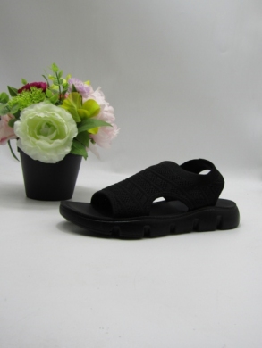 Sandały damskie na płaskim (36-41) HW101-1 BLACK