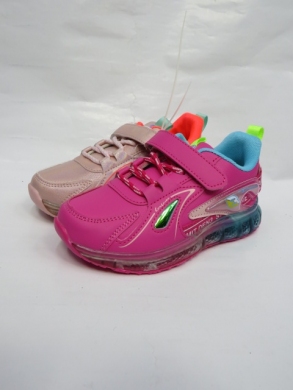 Buty sportowe dziewczęce (26-31) B129-1 LED MIX