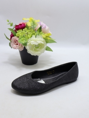 Baleriny damskie (36-41) FDB-198 BLACK
