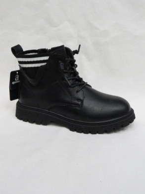 Botki dziewczęce ocieplane (32-37) GQ426 BLACK