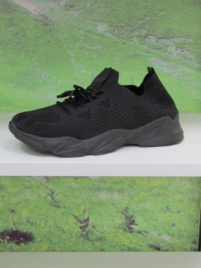 Buty sportowe damskie na płaskim (36-41) TA-202 BLACK