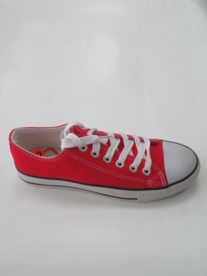 Trampki damskie na płaskim (36-41) YBK-1 RED