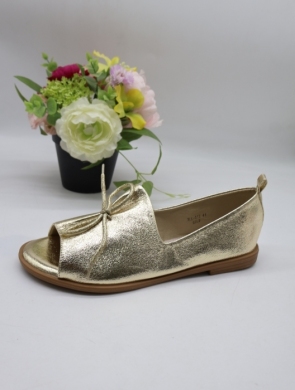 Sandały damskie na płaskim (37-41) 7LL512 GOLD