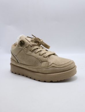 Buty sportowe damskie ocieplane (36-41) AF23-313 BEIGE