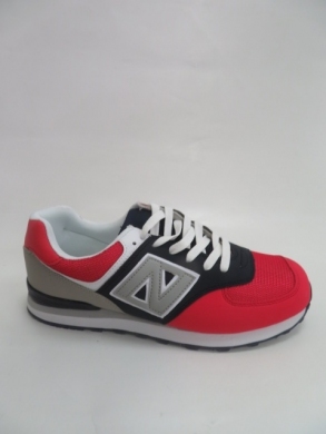 Buty sportowe męskie (40-45) AB1007 RED/NAVY