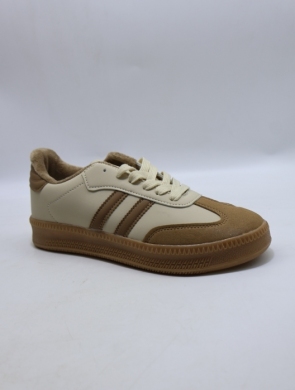 Buty sportowe damskie na płaskim (36-41) XBC24502 BEIGE