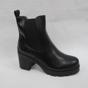 Botki damskie jesienne na obcasie (36-41) H2188 BLACK