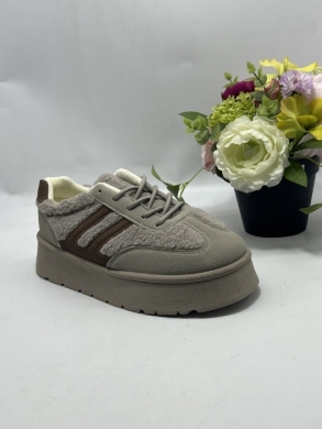 Buty sportowe damskie na płaskim (36-41) 6134 GREY