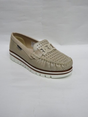 Mokasyny damskie na płaskim (36-41) 0502 BEIGE
