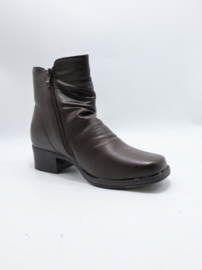 Botki damskie ocieplane na obcasie (37-42) 2820-2
