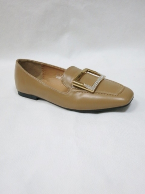 Mokasyny damskie na płaskim (36-41) T548 KHAKI