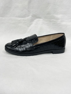 Mokasyny damskie na płaskim (36-41) 2007 BLACK